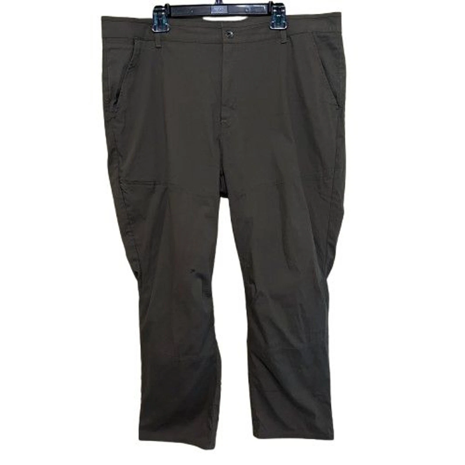 Mountain Hardwear AP Pant Men 42x28 Olive Green Hiking UPF 50 Performance Stretc