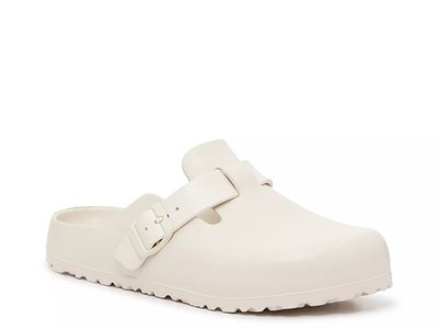 New Women's BIRKENSTOCK Boston Eggshell Essential EVA Clog Sandals Size 10