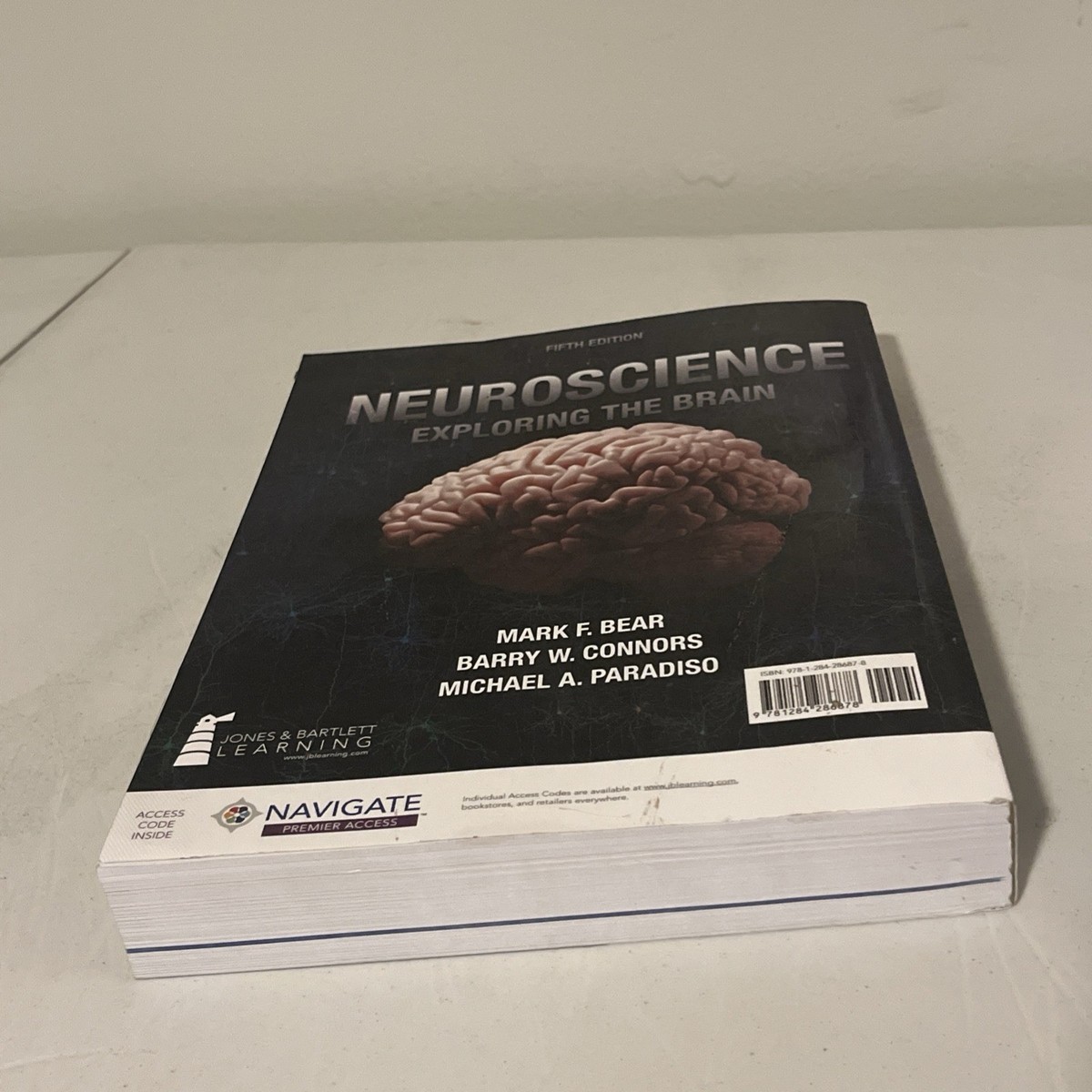 Neuroscience: Exploring The Brain Fifth Edition Paperback Mark F
