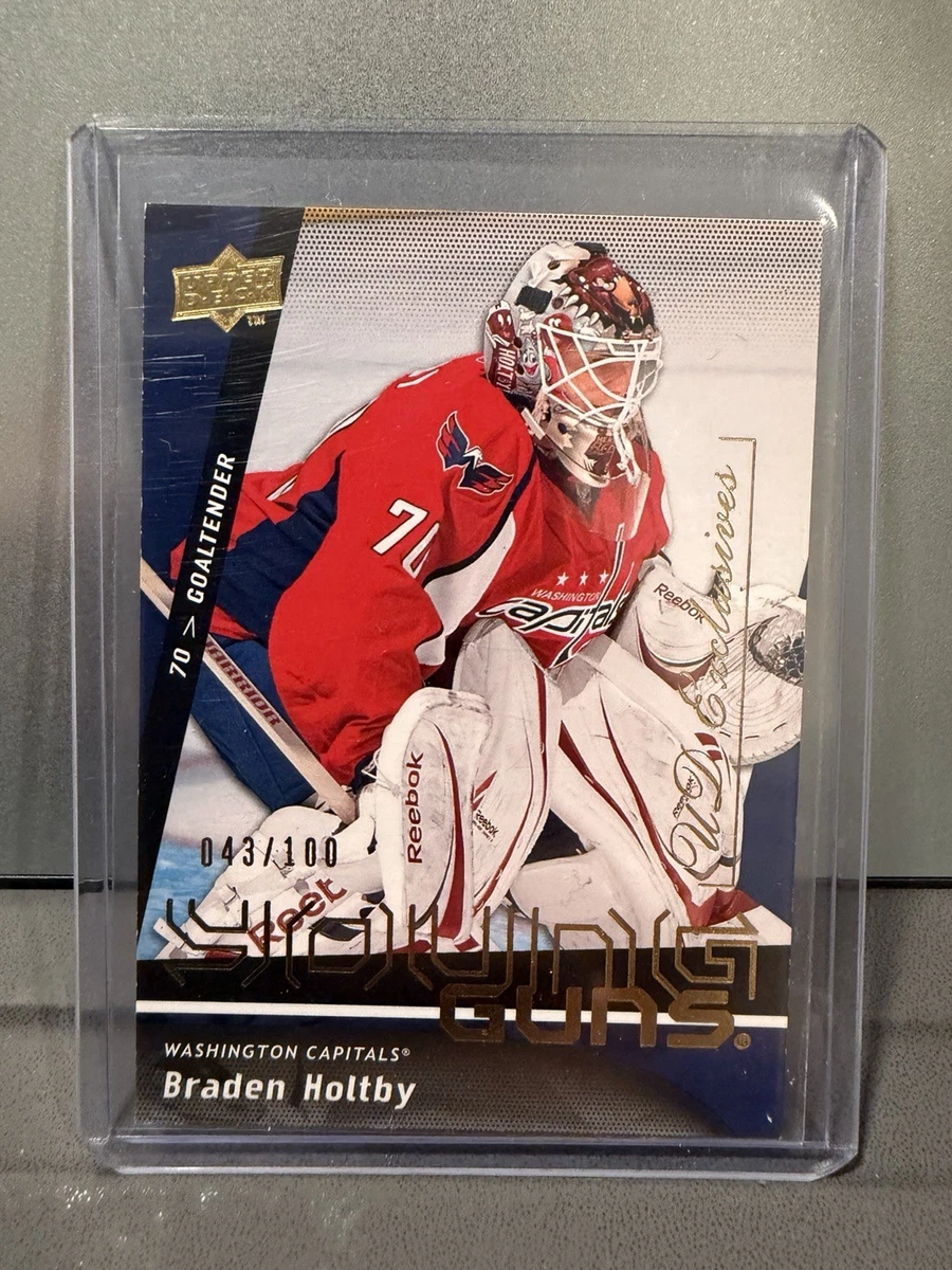 Photo 8x10 Signée Braden Holtby (Washington Capitals) – Originale