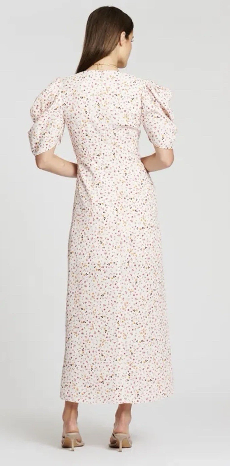 Significant Other Malarie Midi Dress – Ditsy Wildflower Print | AU 14 | RRP $290 image 2