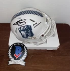 Johnny Manziel Signed Mini Helmet Browns STS Insc F*** Cleveland Beckett Wit