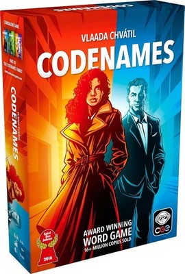 Codenames New Edition Top Secret Word Game Czech Games Spies Family Party