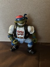 Vintage 1991 TMNT Classic Rocker Leo Leonardo Action Figure