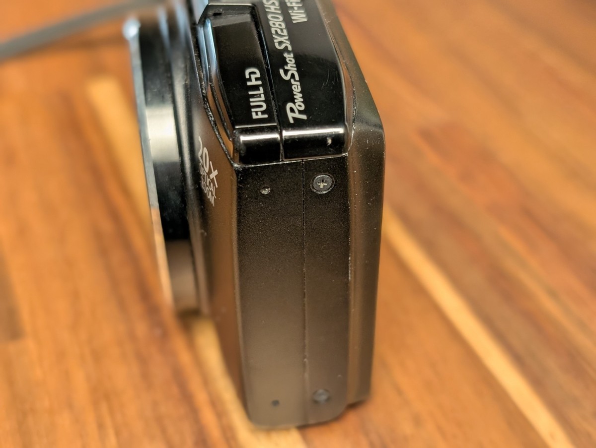 Canon PowerShot SX280 HS 12.1MP Digital Camera - Black for sale