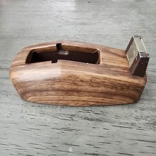 Scotch 3M Executive Tape Dispenser Model C-21 Faux Wood Grain
