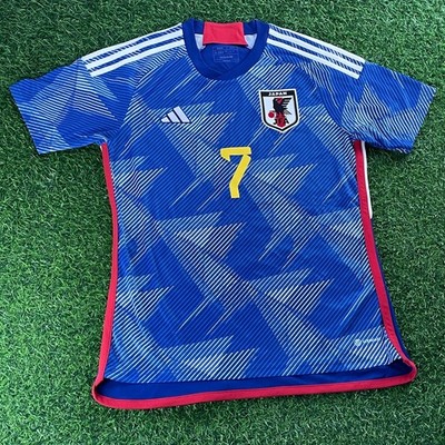Kaoru Mitoma Japan 2022 Official Jersey Shirt Kit - JPN XL / US L