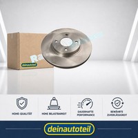 2X Bremsscheibe Vorne RAP Brakes R D0076 FÜR Nissan Bremsscheiben Scheibenbremse