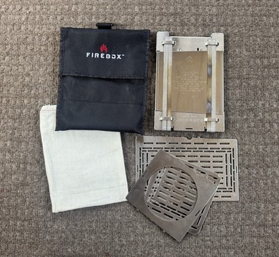 5'' G2 Firebox Stove Deluxe Combo Kit - Stainless Steel