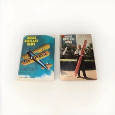 Model Airplane News Magazines 1959 & 1960 Vintage Model Aircraft 