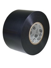 TapesSupply PVC Black Premium Grade Electrical Tape: 2" x 66 Ft. length