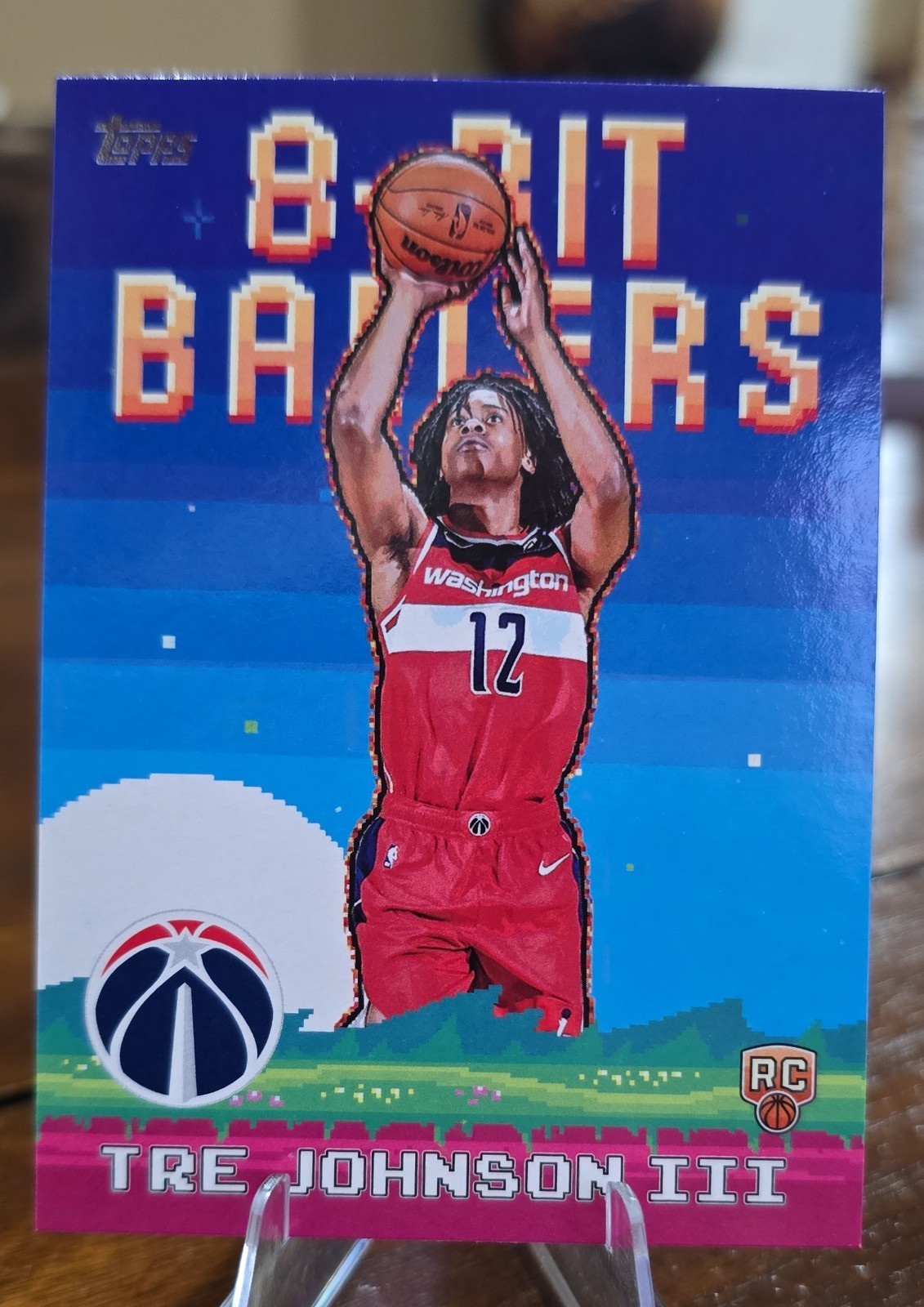 2025-26 Topps - 8-Bit Ballers Tre Johnson #8B-36 (RC)