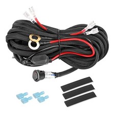 Wiring Harness 2 Lead, 12V LED Light Bar Wiring Harness Wiring Harness-2 Leads