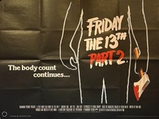 Friday the 13th Part 2 (1981) Original UK Quad Poster