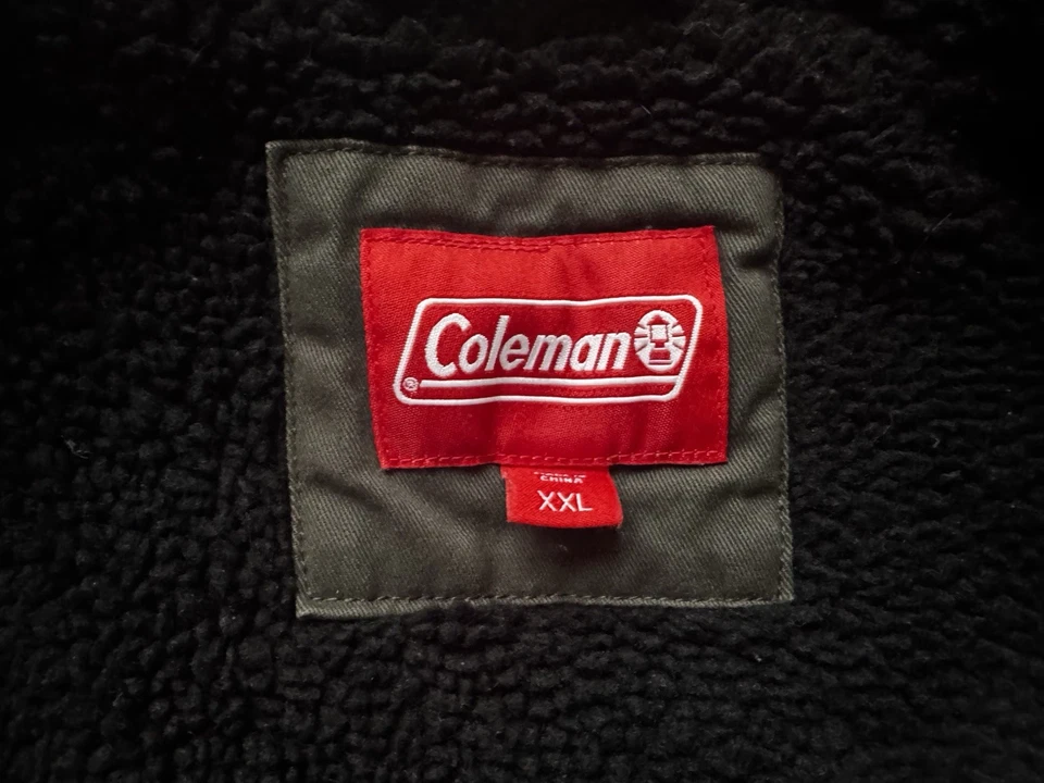 Chaqueta de camionero Coleman al aire libre forrada de lana para hombre XXL Foto 4 de 4