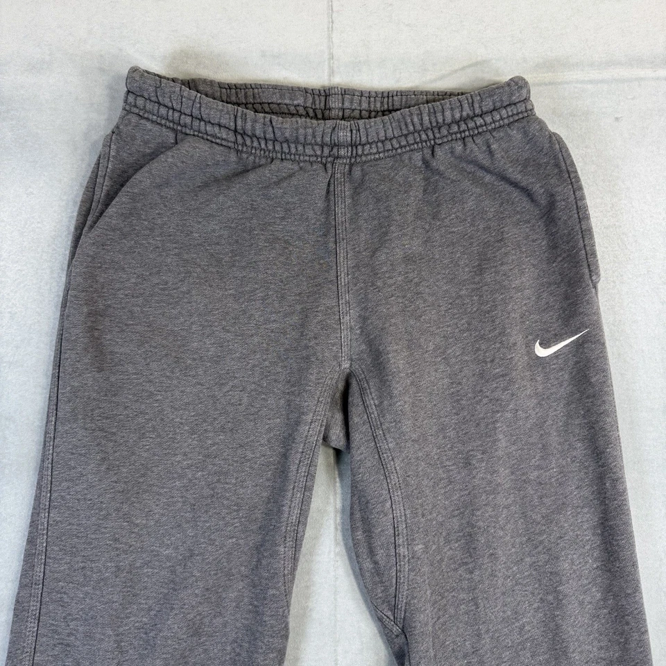 Nike Sportswear клуб флис толстовки мужской средний серый свуш прямой ноги - Изображение 2 из 4