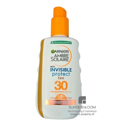 Garnier Ambre Solaire/SPF30 ''Invisible Protect Tan'' 200ml/Sonnencreme