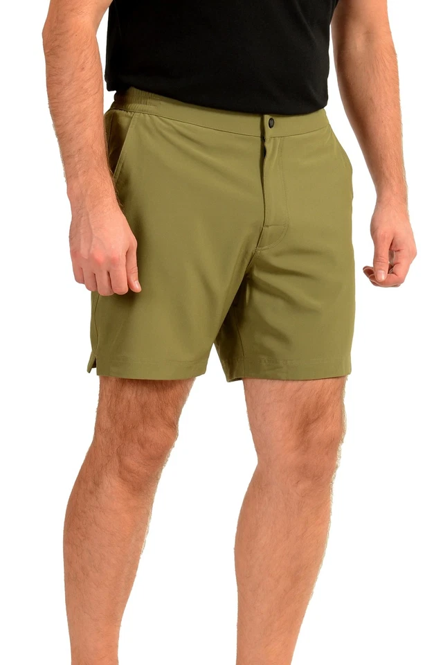Pantalones Cortos de Natación Hugo Boss Para Hombre "Toni" Verde Oliva EE. UU. M IT 50 Foto 2 de 4
