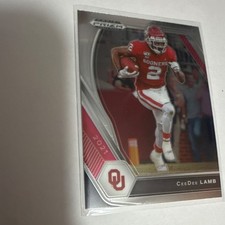 3 rookies! Panini Prizm NCAA Football Card Lot 2021 Lamb Jeanty Jefferson