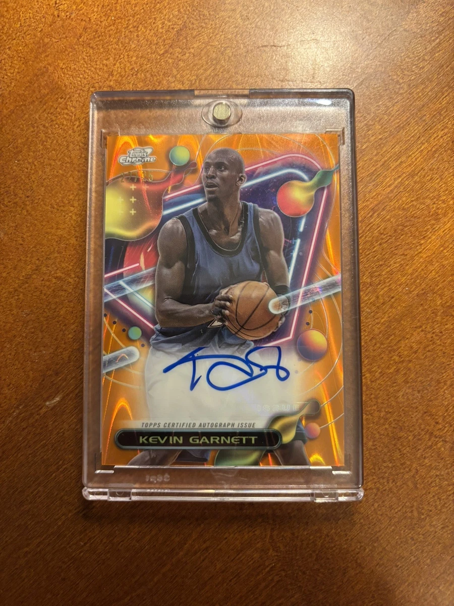 Kevin Garnett Basketball Autographed Sports Trading Cards for sale