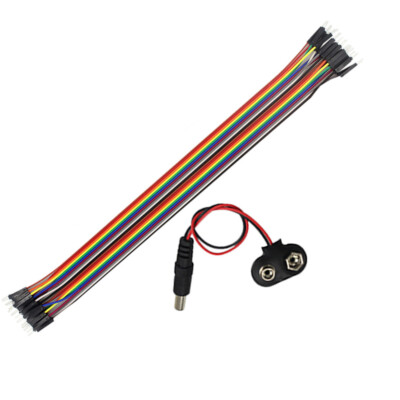 Kit Elettronica Di Base Mini Breadboard Led 5mm Dupont Fotoresistenze Jack 9v Resistenze - Foto 11