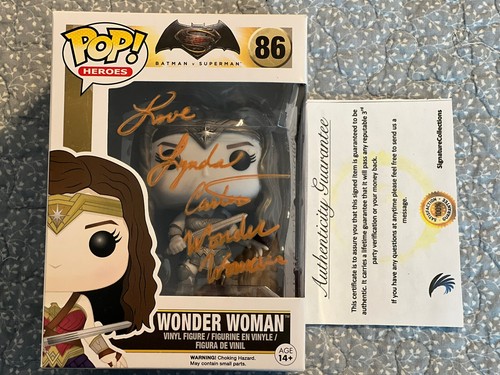 RARE Lynda Carter signed funko pop 