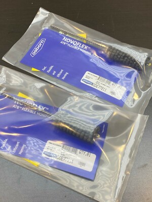 Lot of 2 Osborn ATB Flexible Hone Honing Tool 15/16'' (23.8mm)  x 120 grit