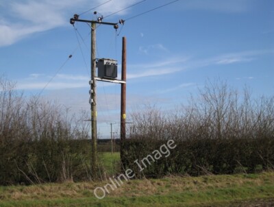 Foto 6x4 Stromleitungen Richtung wechseln Cubbington bei Cubbington Heath F c2010