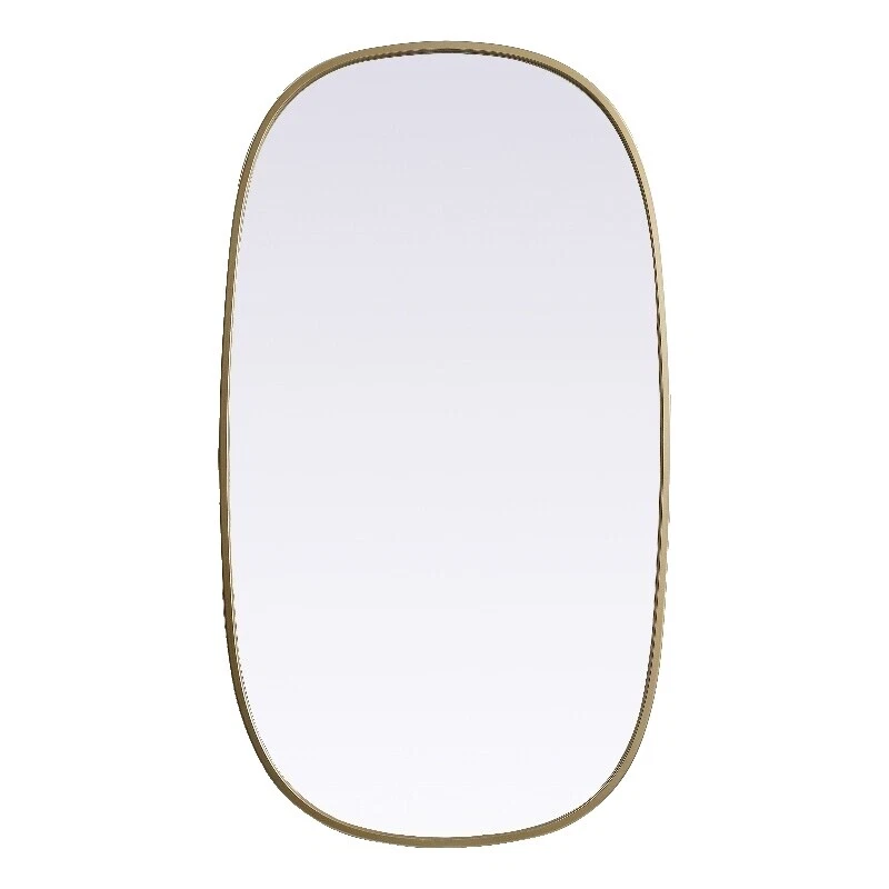 Brass Frame Oval Home Décor Mirrors
