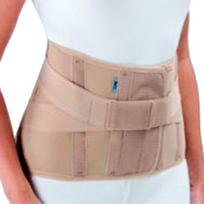 Fgp fascia lombare Corsetto Tutore Ortopedico In-cross H 27cm Lombalgie Beige