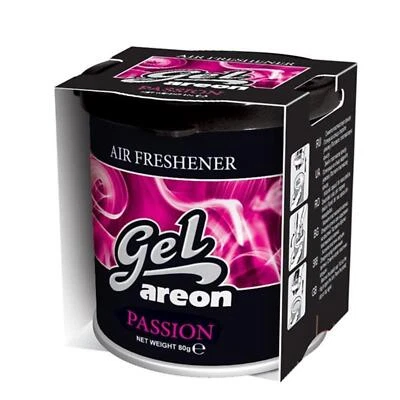 Deodorante Areon Gel CAN Passion scatola profumata albero profumato profumo auto gel profumato