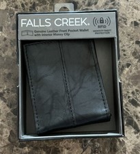 New Genuine Leather Wallet With Interior Money Clip