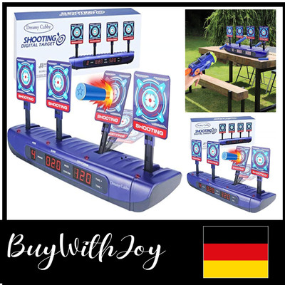 Nerf Electronic Score Automatic Reset Ziel für Kinder ab 6 Jahren, digital un...