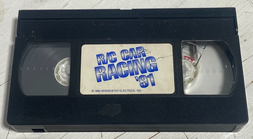 VINTAGE R/C CAR RACING 1991 VHS, BY TEAM ASSOCIATED, RC10 - Image 2 of 3