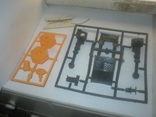 Micronauts Mego 1980 Mega City UNPUNCHED: winch with hook, rope, Crank, Consoles