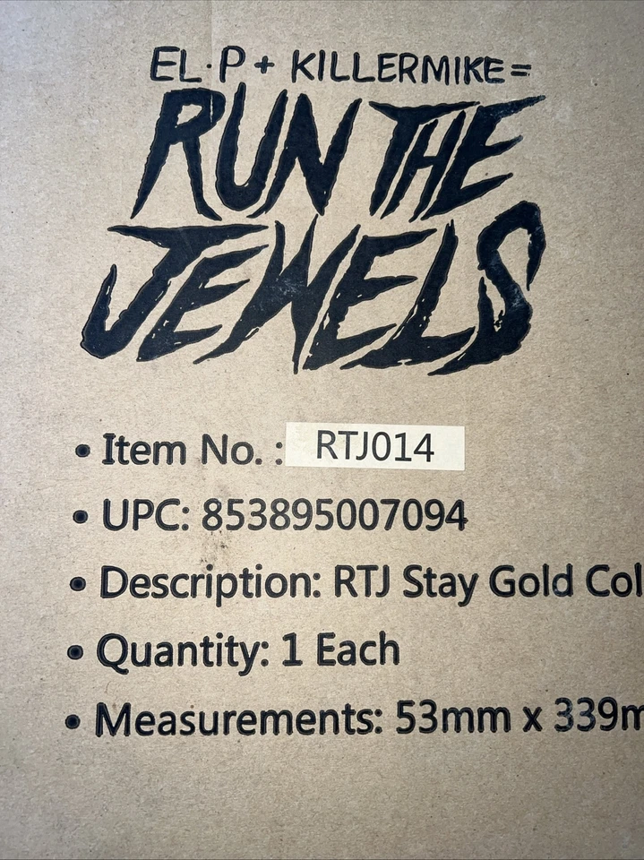 RUN THE JEWELS Stay Gold Collectors LP Vinyl Box RTJ014 RSD SEALED - Image 2 of 4