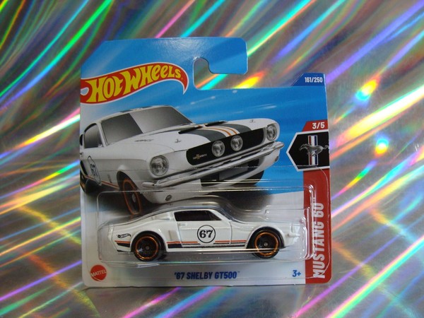 Hot Wheels ´67 Ford Mustang Shelby Gt 500 / 2025 Mustang 60 3/5 Ovp/Neu 1:64-image