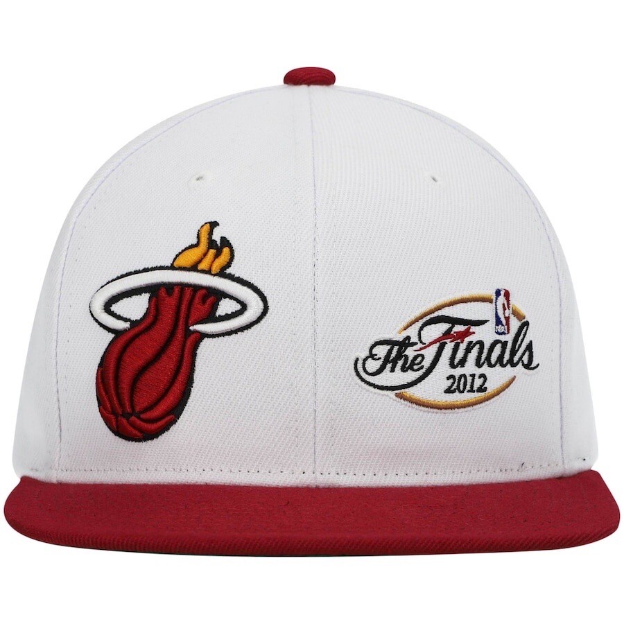 Mitchell Ness Miami Heat 2012 Finals Adjustable Snapback Hat Cap NEW mitchell-ness-miami-heat-2012-finals-adjustable-snapback-hat-cap-new