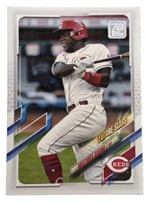 Excellent: 2021 topps Aristides Aquino Cincinnati Reds Trading Card