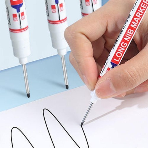 10PCS 20mm Deep Hole Long Nib Head Marker For Metal Pen Perforating W8J7 - Picture 10 of 18