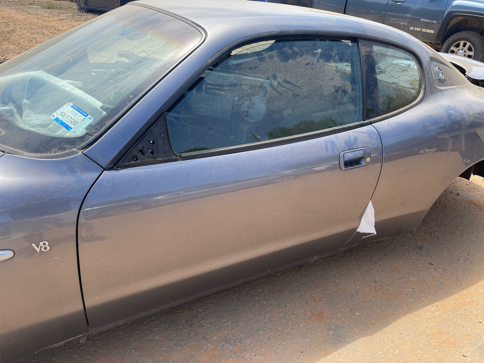 05-07 MASERATI 4200 GT COUPE LEFT DRIVER SIDE DOOR SHELL OEM