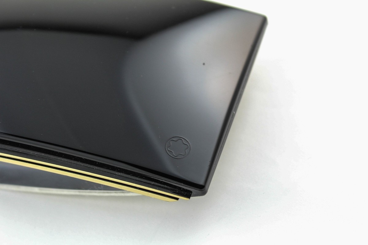 Montblanc 27200 Black Rocker Ink Blotter - Display Model | eBay