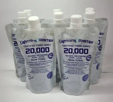 8-PACK Dac 36359 Lightning Blaster Pro 20k Water Gel Blaster Beads 160K BEADS