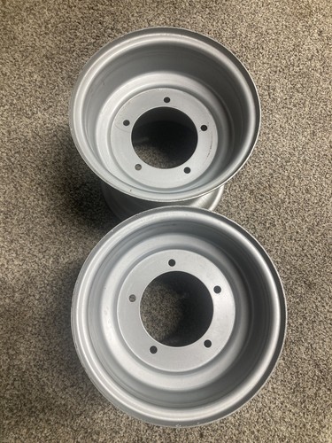 Suzuki LT250 King Quad ITP New NOS Rear Rims 9x9 Wheels Pair 5/130 Bolt Pattern - Picture 5 of 7