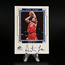 Arthur Lee 1999 SP Top Prospects Vital Signs #AL Autograph Stanford LOOK!!