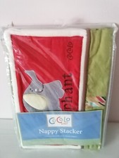 New Cocalo Baby Nappy Stacker Holds 3 Dozen Nappies