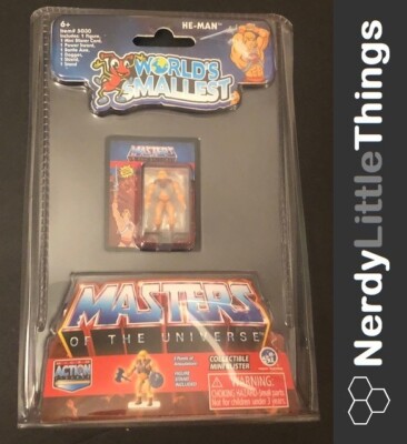 World's Smallest Action Figures - Masters of the Universe - MOTU - He-Man
