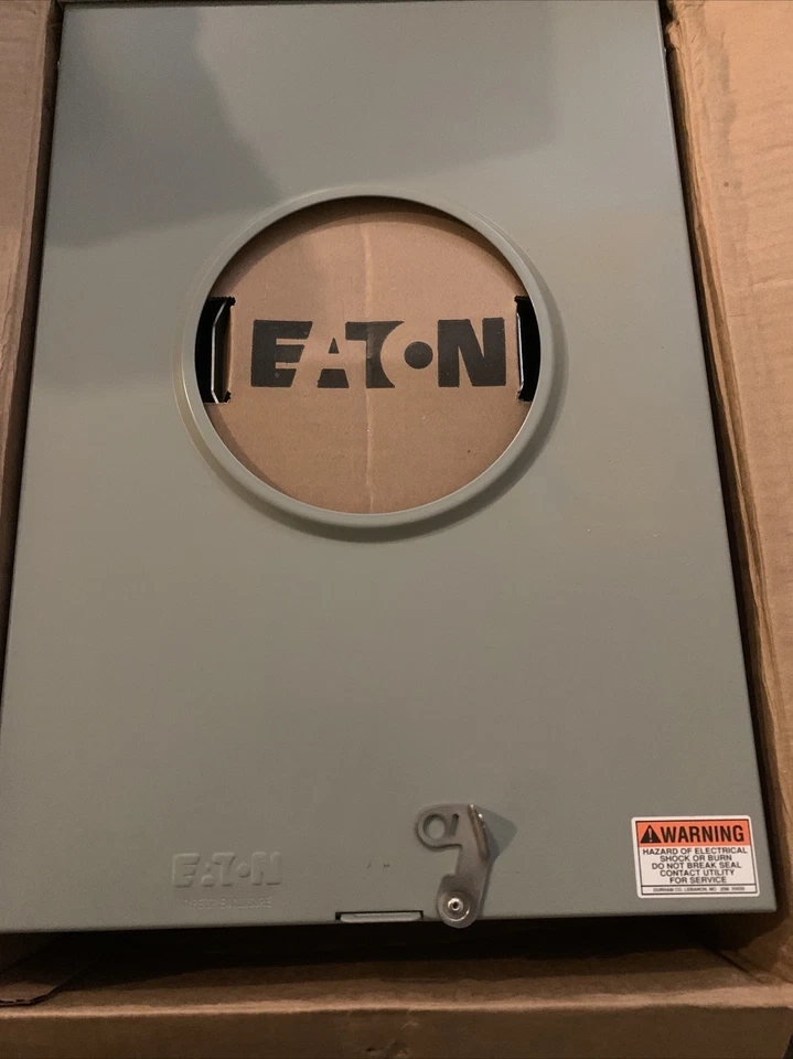 Eaton/Cutler-Hammer UTE4213BCH 200A, 600VAC, 1P3W, 4Jaw, Outdoor Meter Socket - Image 2 of 3