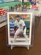 2022 Topps SPENCER TORKELSON RC MLB Tigers Rookie Card #658 SP Image Variation