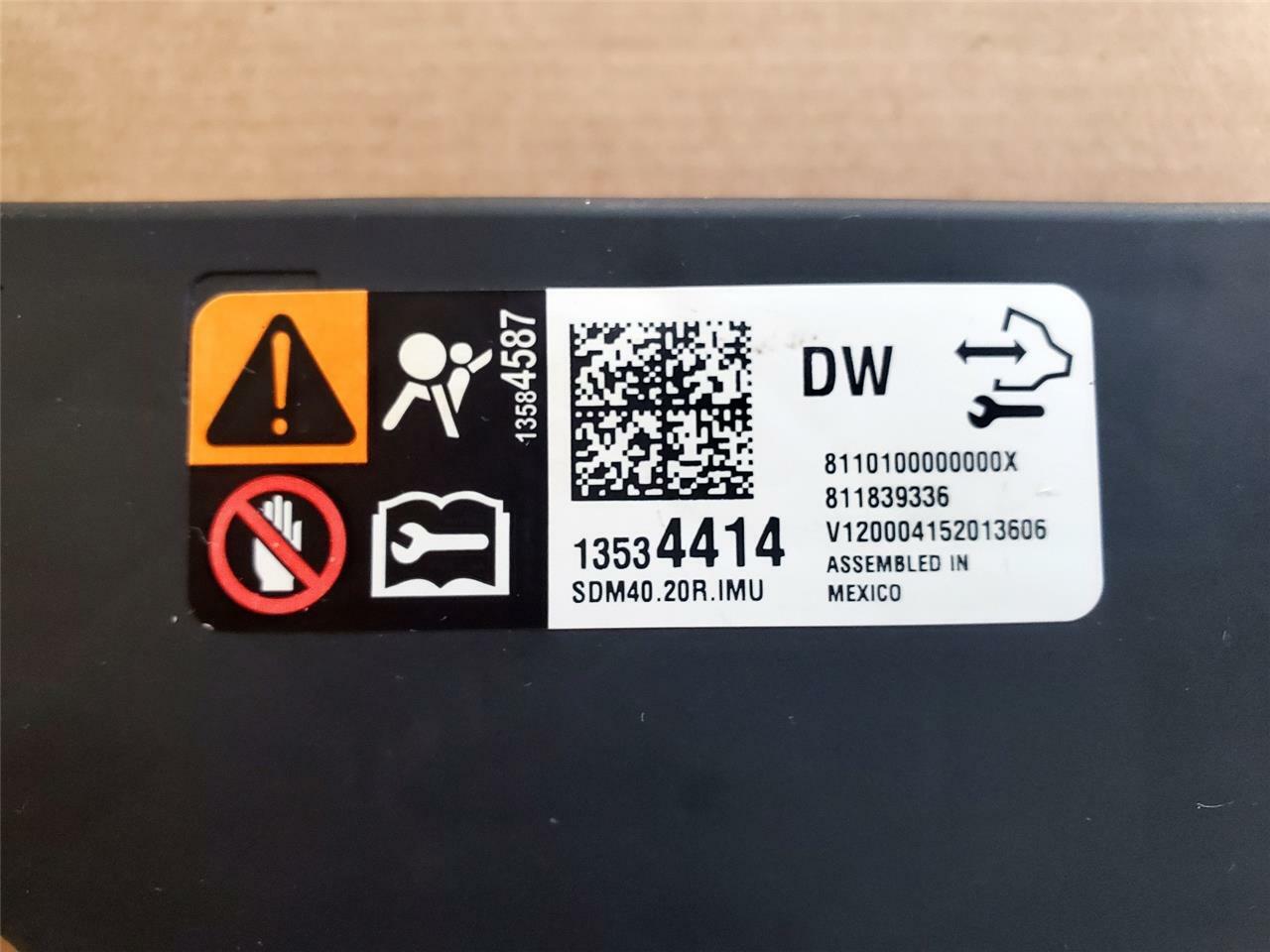 OEM 2017-2019 Chevrolet Corvette Sensor Control Module 811839336 
